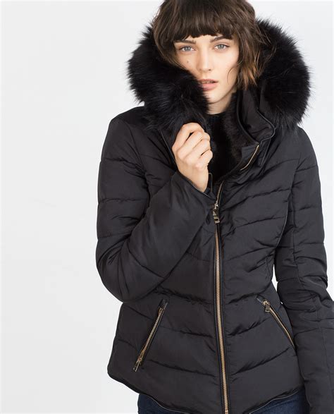 zara basic outerwear|zara ladies padded coats.